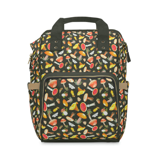 Backpack Bag in Cottagecore Mushrooms - Modern Kastle Shop