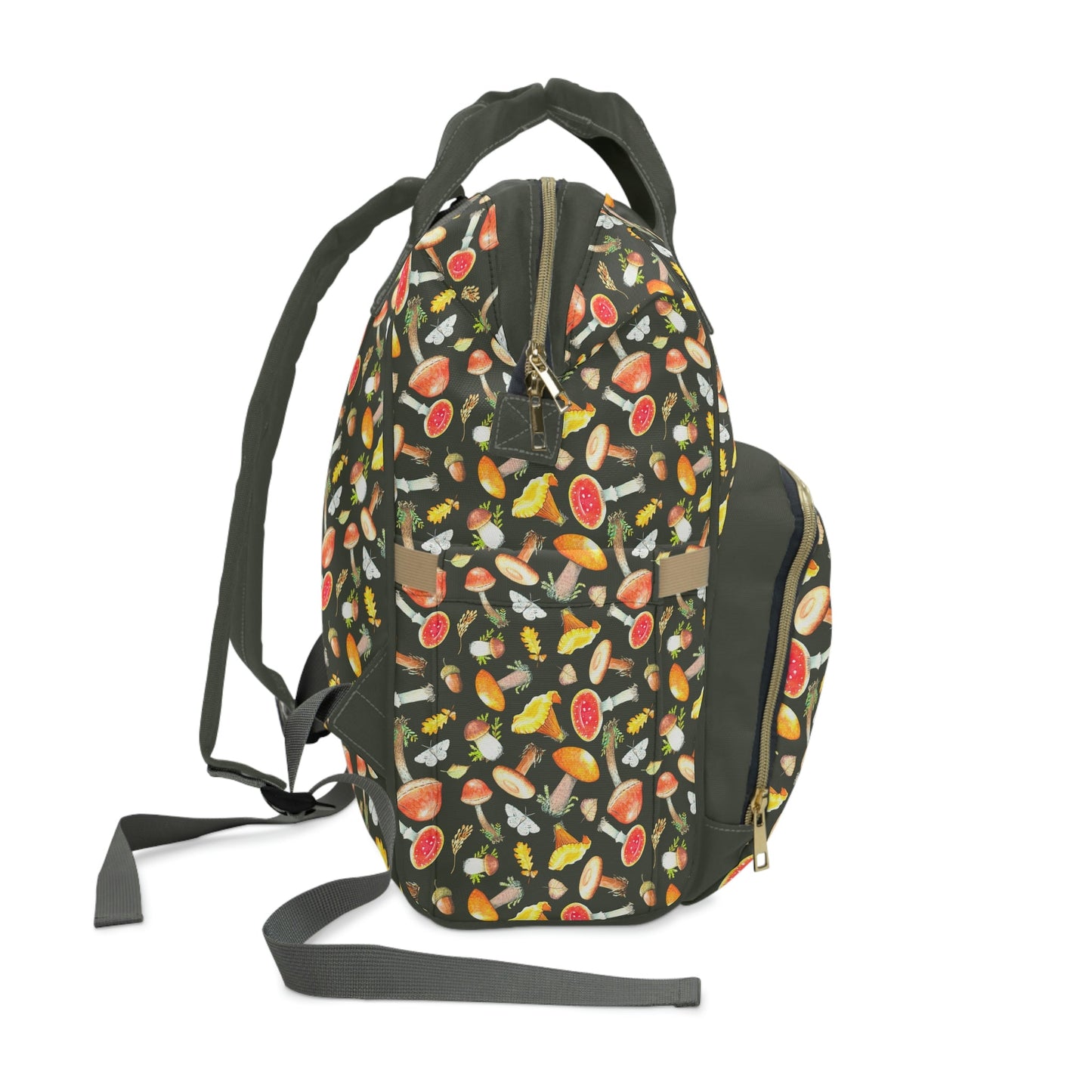 Backpack Bag in Cottagecore Mushrooms - Modern Kastle Shop