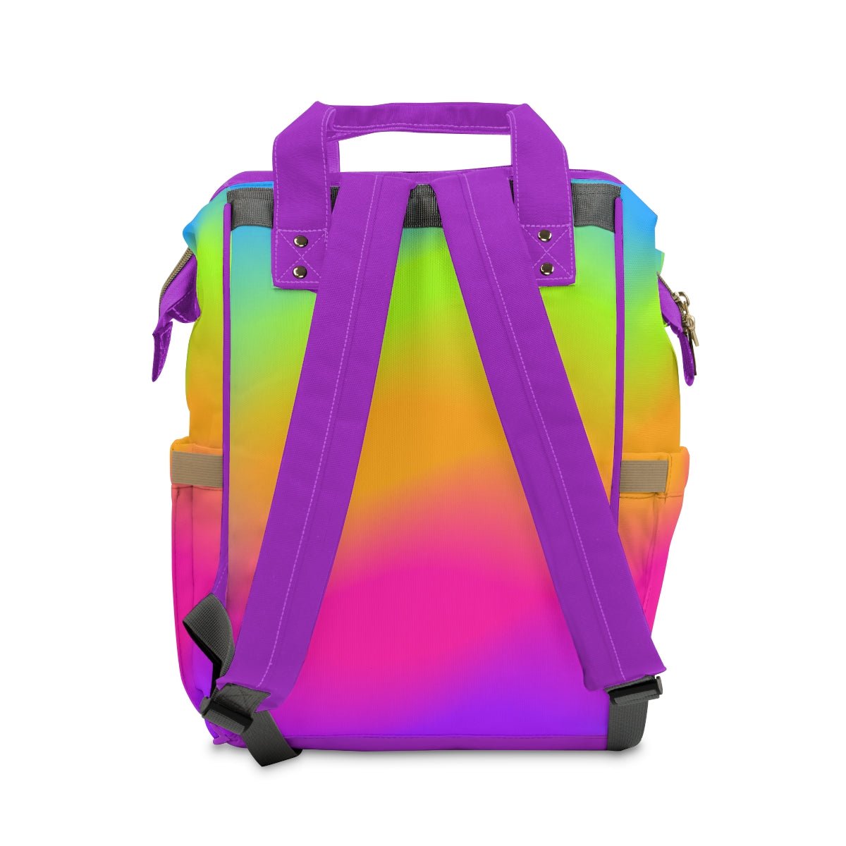 Diaper Backpack Bag in Neon Smoke - Modern Kastle Shop