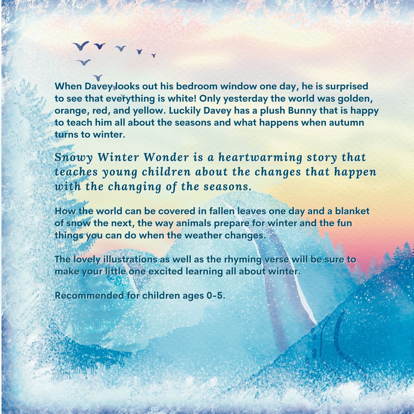 Snowy Winter Wonder: A Rhyming Kids Book About the Wonders of Winter