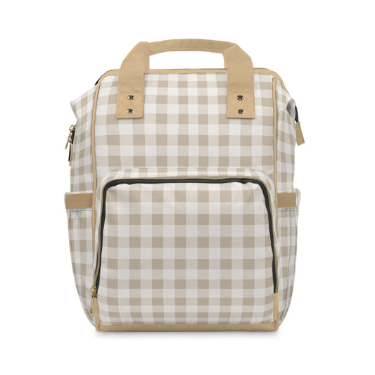 Backpack Bag in Charlie Checkers - Modern Kastle Shop