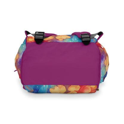 Backpack Bag in Neon Billows - Modern Kastle Shop