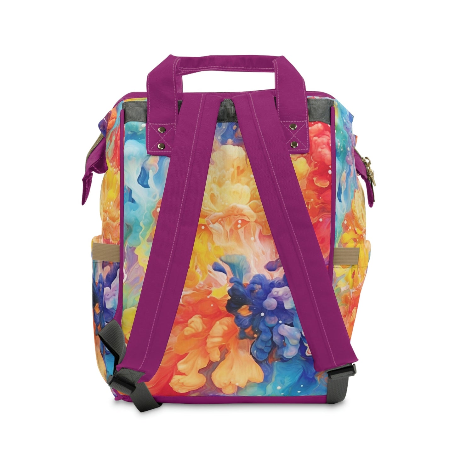 Backpack Bag in Neon Billows - Modern Kastle Shop