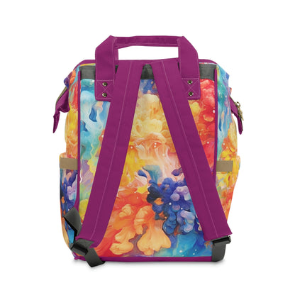 Backpack Bag in Neon Billows - Modern Kastle Shop