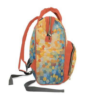 Backpack Bag in Spherical Madness - Modern Kastle Shop