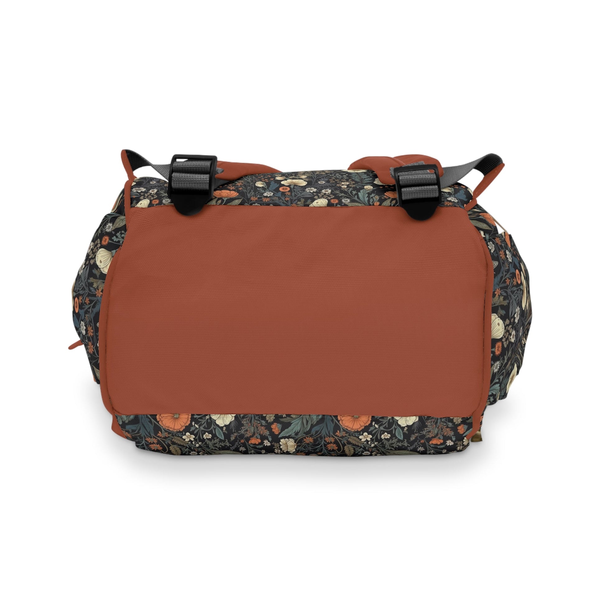 Diaper Backpack Bag in Night Flowers - Modern Kastle Shop